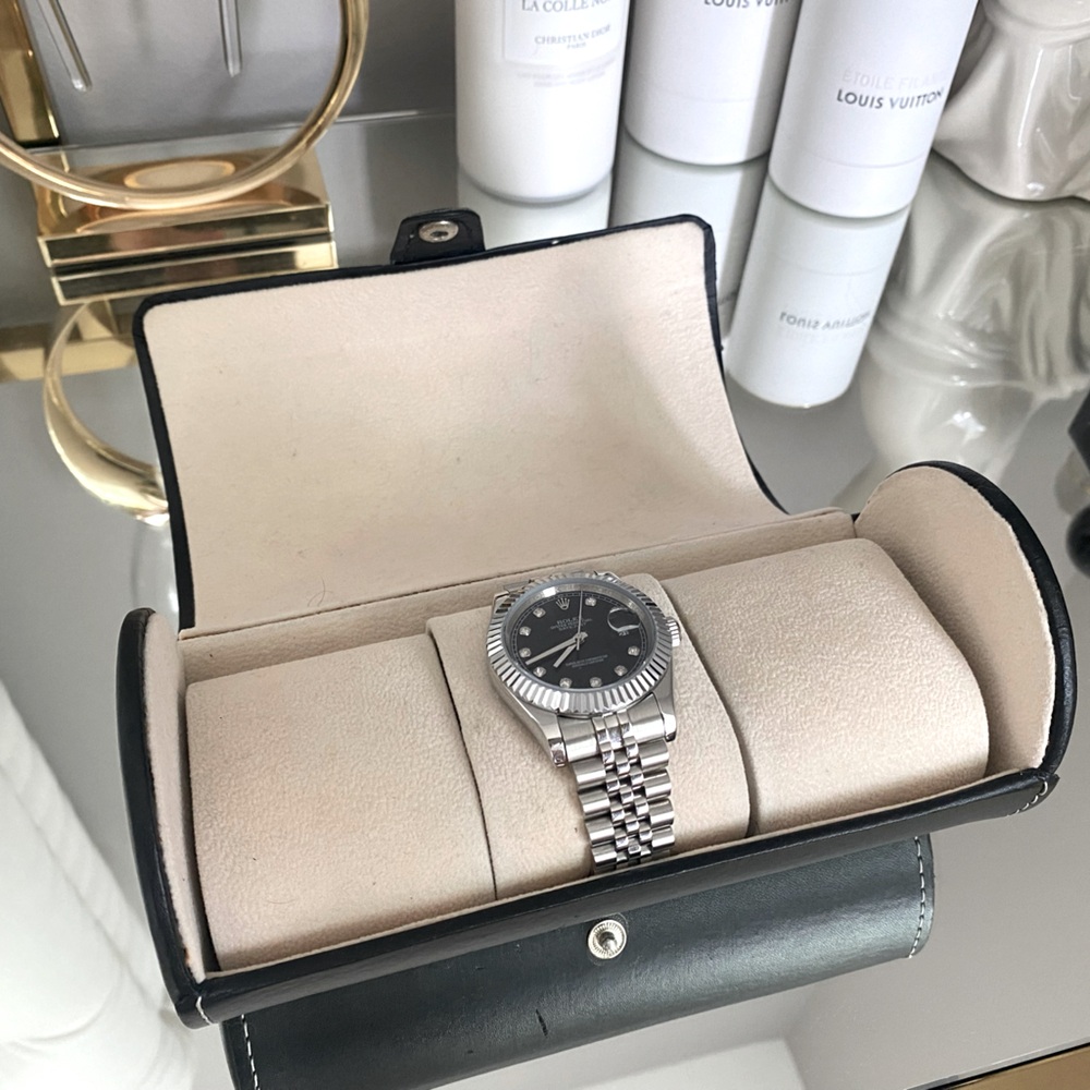 LUXURY LEATHER WATCH CASE